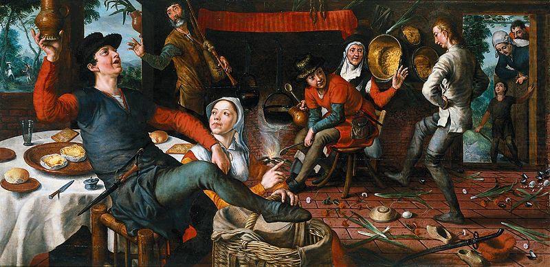 The Egg Dance., Pieter Aertsen